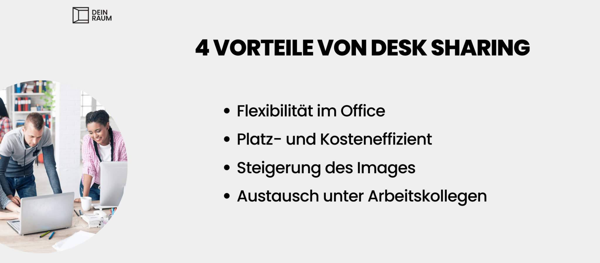 Desk Sharing Vorteile und Nachteile des Konzepts