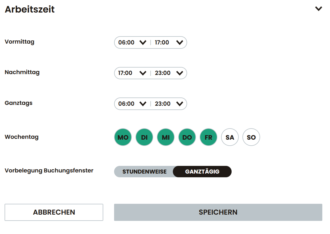 Grundrissansicht mit belegten, freien und reservierten Arbeitsplätzen sowie Raumbezeichnungen.