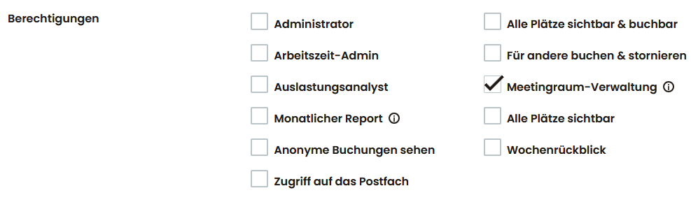 Grundrissansicht mit belegten, freien und reservierten Arbeitsplätzen sowie Raumbezeichnungen.