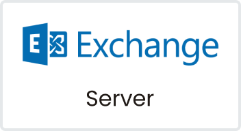 Exchange‑Server‑Logo als technische Basis für zentrale Raumbuchung und Kalenderverwaltung.
